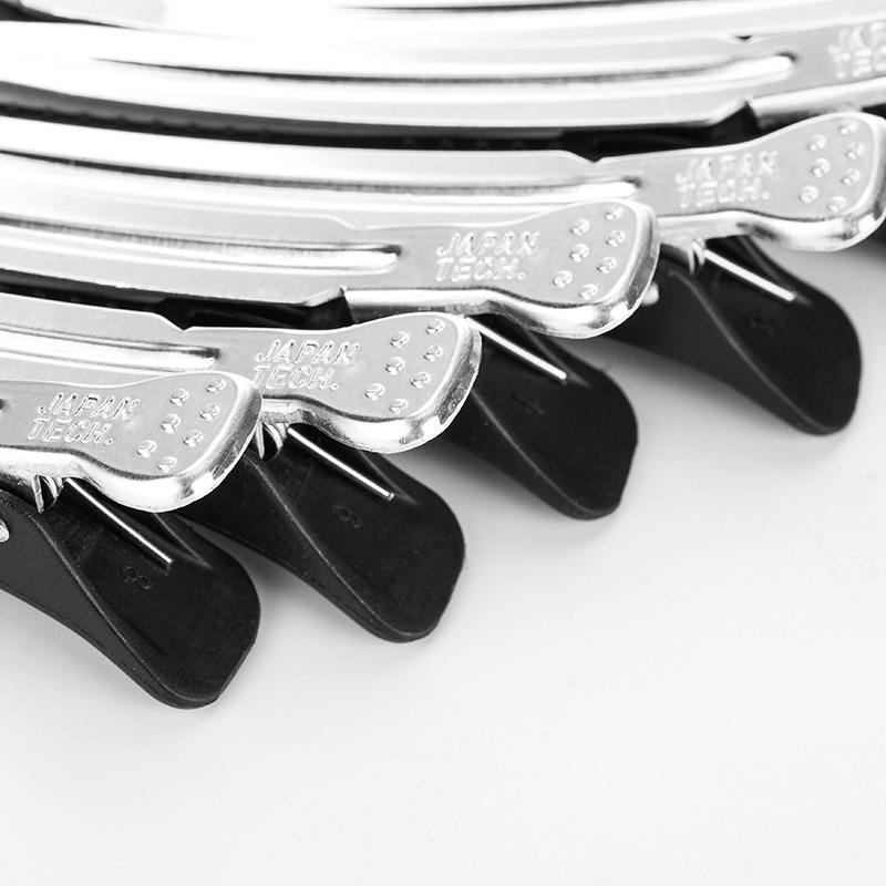 Previous World Hairdressing Traceless Clip Cosmetic Clip Partition Hairdressing Clip Positioning Duckbill Long Chuck Bangs Clip Hairdressing Tools