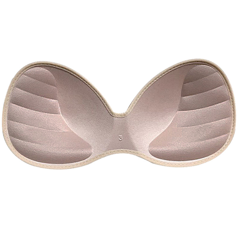 Sponge Chest Pad 1.8cm Medium Thick Sided Chest Wrap Pad Sports Push-up Bra Beauty Vest Chest Pad Insert