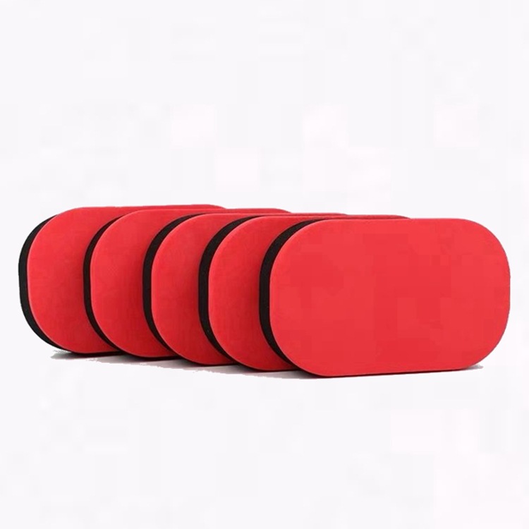 Table Tennis Bat Sponge Wipe Rubber Cotton Table Tennis Rubber Cleaning Sponge Wipe Red and Black Table Tennis Bat Wipe Rubber Cotton