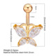 Golden butterfly-JE0034