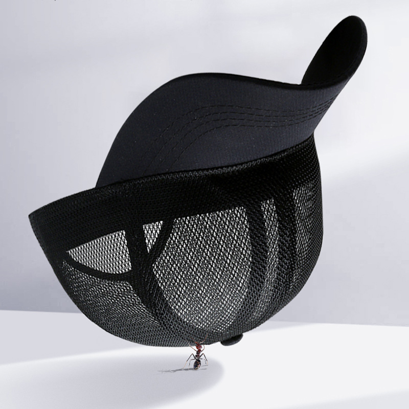 Sun protection sun hat summer breathable full net hat outdoor light board baseball cap men and women leisure travel sun hat