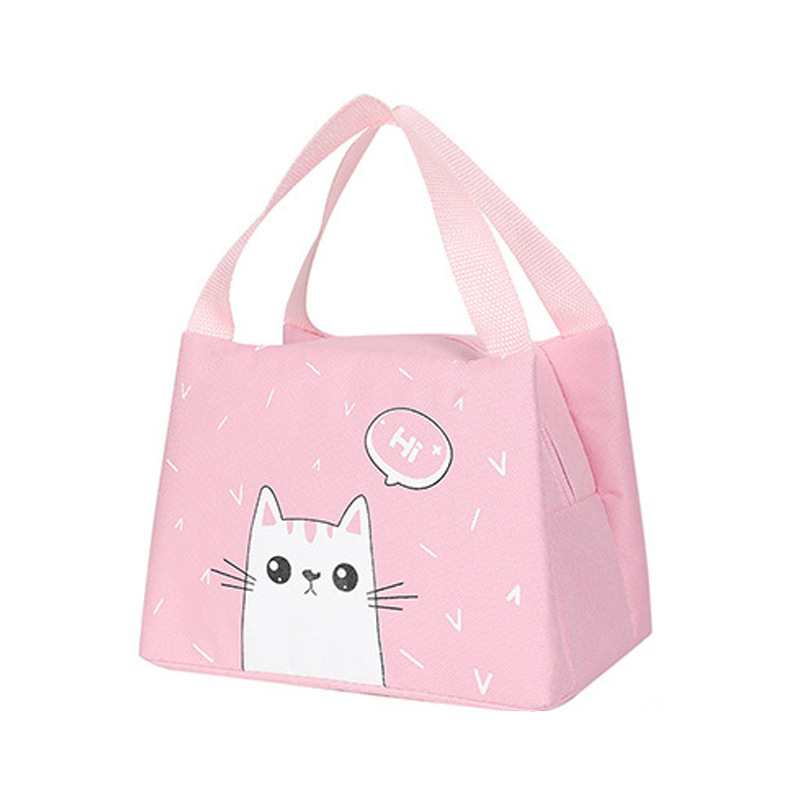 Cartoon Bento Heat Preservation Bag Portable Lunch Bag with Rice Portable Ice Bag Lunch Box Heat Preservation Bag Student Lunch Heat Preservation Bag