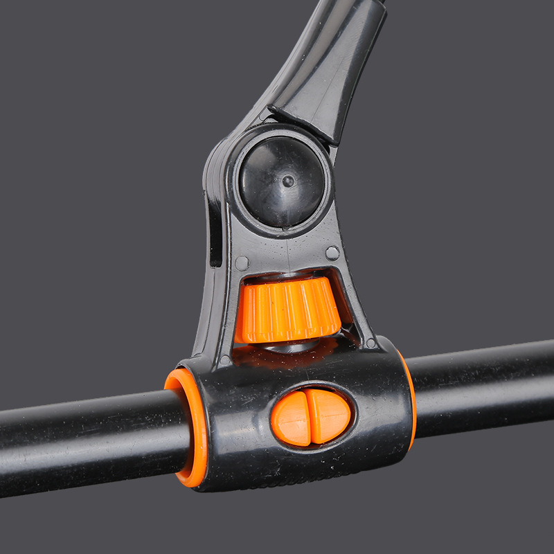 Stainless steel bold fishing rod bracket dual-purpose fishing bracket fishing ground plug battery bracket fishing supplies wholesale
