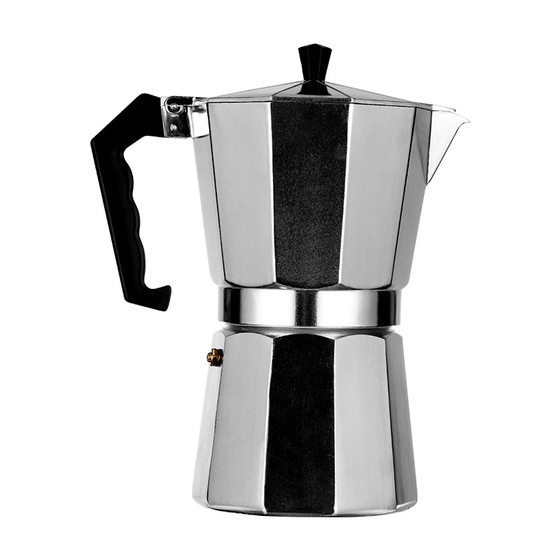 [Yixing] cross-border e-commerce mocha coffee pot Italian aluminum octagonal pot coffee cup wholesale