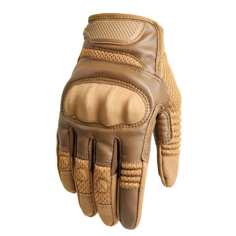 Outdoor full finger protective tactical gloves sports mountaineering non-slip fitness gloves touch screen motorcycle riding gloves men