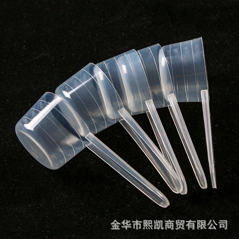 20g g measuring spoon flat spoon measuring spoon 40ml ml plastic spoon quantitative spoon transparent spoon liquid powder spoon