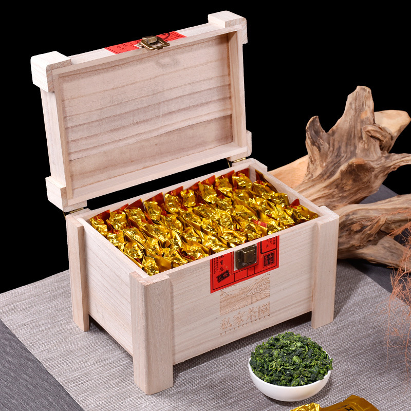 [Black box] private tea garden Tieguanyin gift box small bubble pack 500g Tieguanyin tea fragrance type