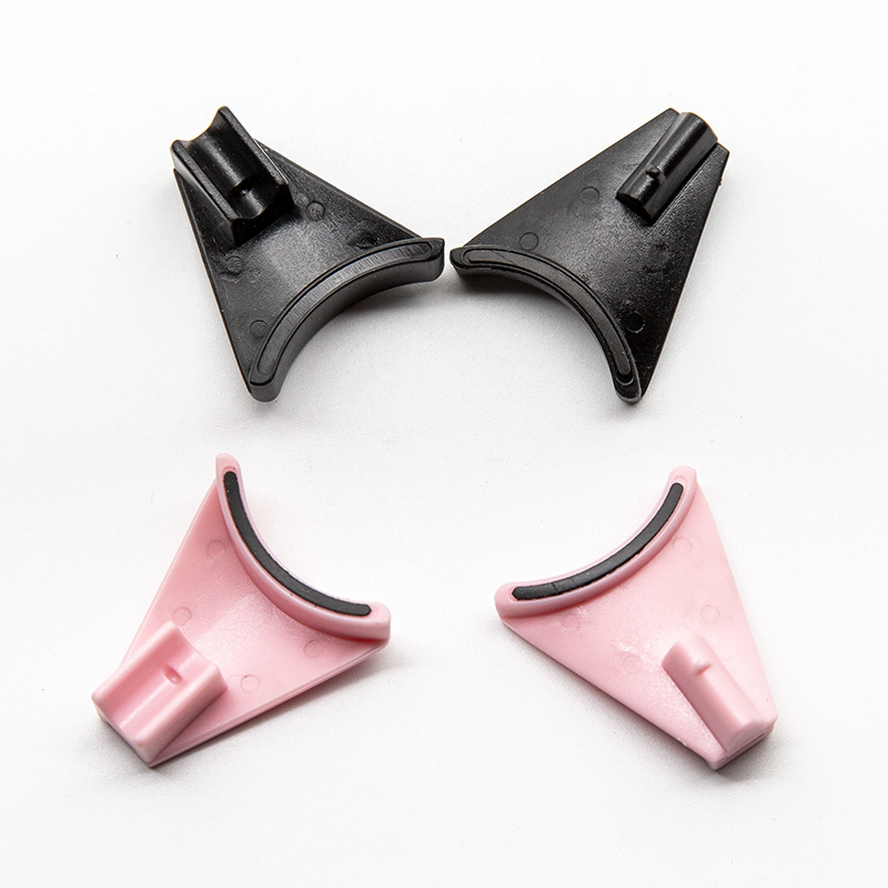 Beginner magnet metal eyelash curler wholesale glue-free magnetic plastic false eyelash tweezers cross-border