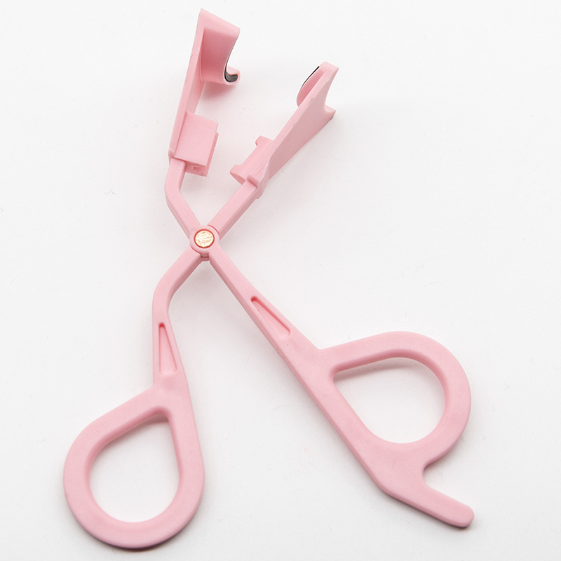 Beginner magnet metal eyelash curler wholesale glue-free magnetic plastic false eyelash tweezers cross-border