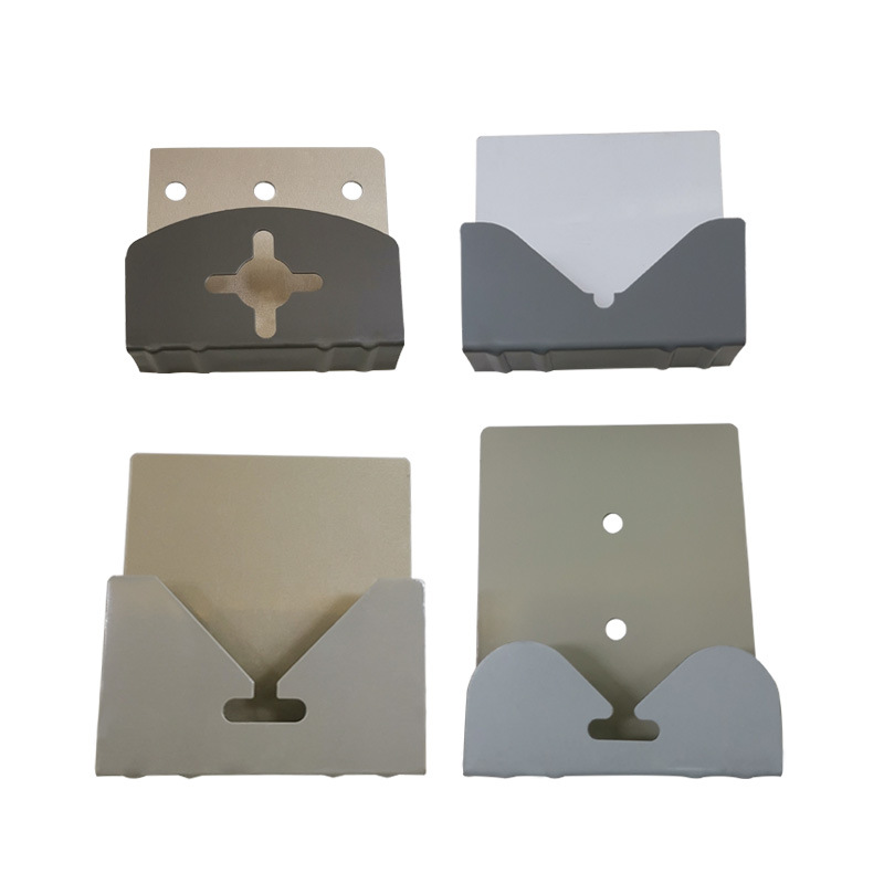 New triangle fixed piece movable glass hanging piece dovetail frame hook creative aluminum alloy round frame hook