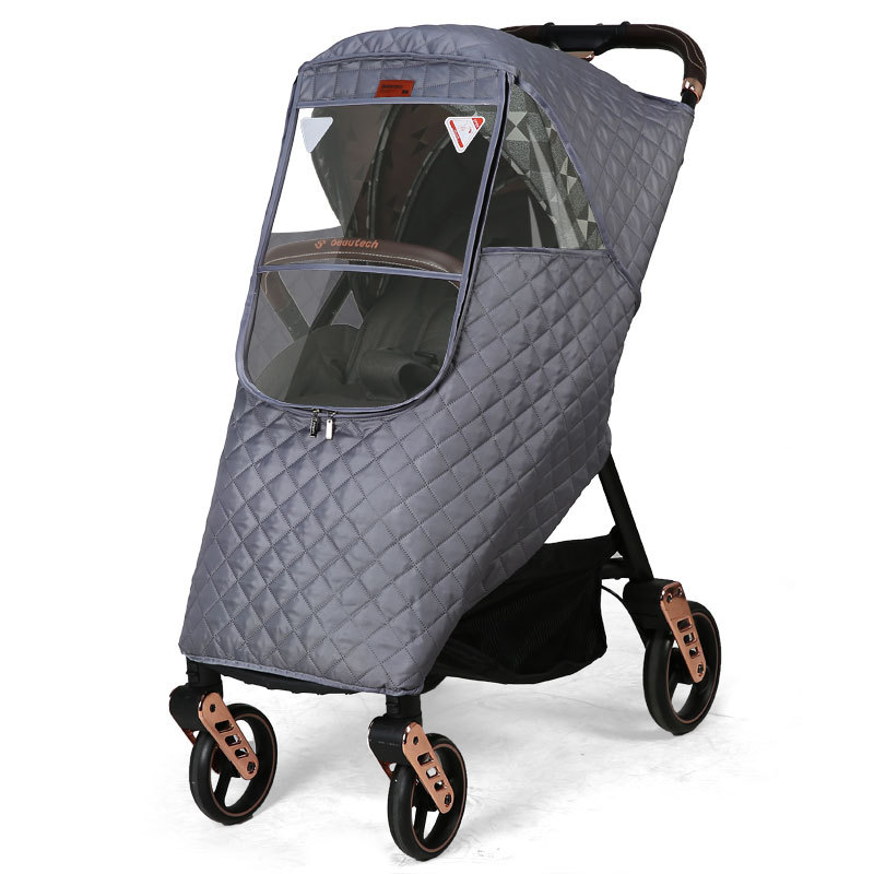 Baby stroller windshield rain cover universal baby stroller cover warm winter baby umbrella car windshield cold cover