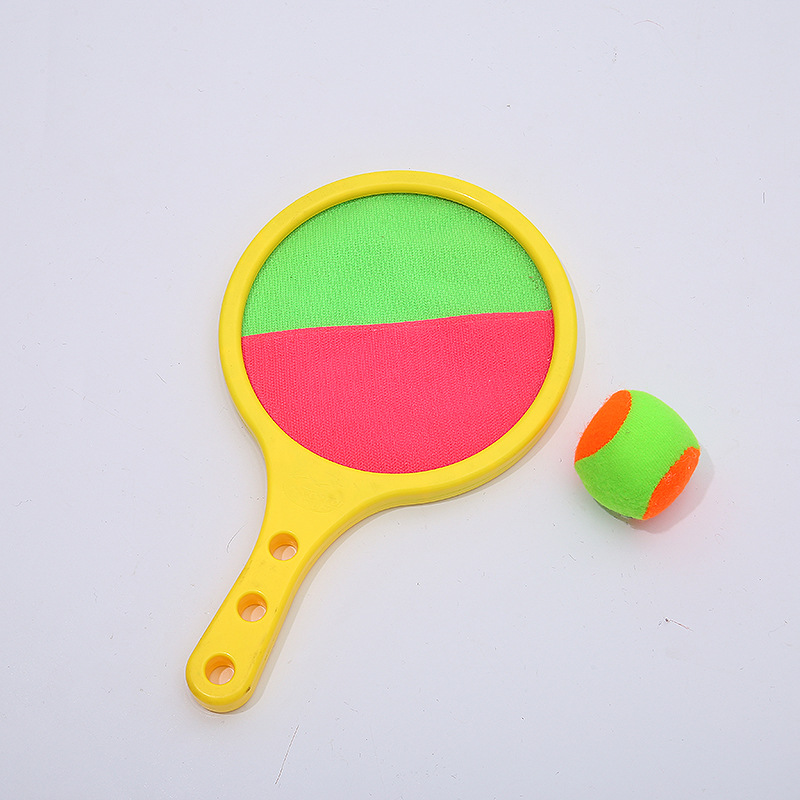 In stock Children's sucker ball sticky target ball double throwing throwing ball parent-child outdoor sports toy 2-in-1