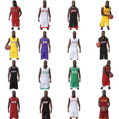 Bulls, Rockets, Lakers, Cavaliers, Celtics, Heat Basketball Jersey, Jersey, Team Jersey, Suit, Printable, One Piece