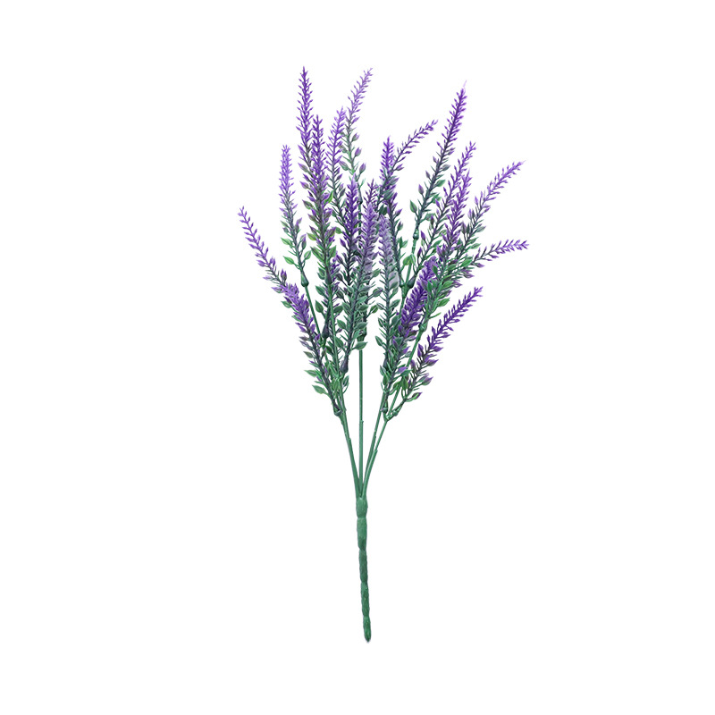 Lavender simulation pastoral decorative green plant decorative plastic flower simulation bouquet simulation plant potted flower 