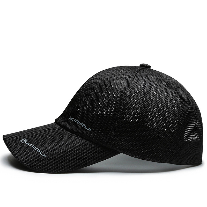 Kerry Cross-border Outdoor Casual Cap Men's Summer Sunscreen Baseball Cap Women's Outdoor Fishing Breathable Mesh Cap