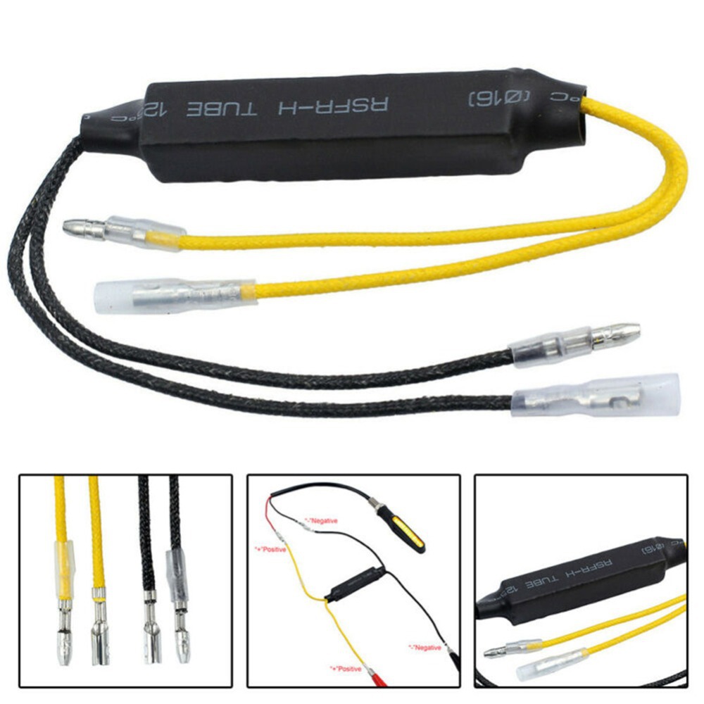 Factory wholesale motorcycle LED turn signal decoder 21W turn signal fault decoding resistor spot
