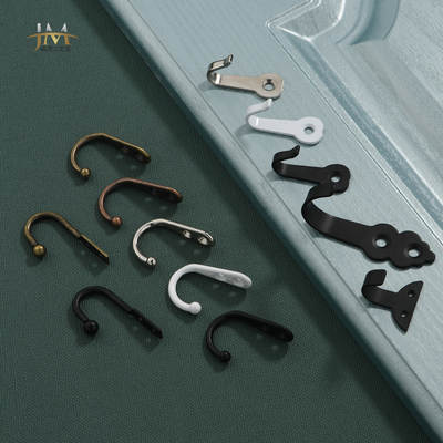 Jingmao Double Hole Clothes Hook Zinc Alloy Antique Single Hook Clothes Hook Light Hook Wall Hook