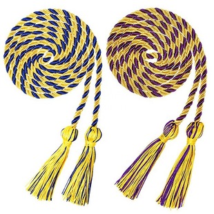 Spot sufficient factory direct polyester 170cm graduation honor rope double tassel hanging ear small profits but quick turnover discount