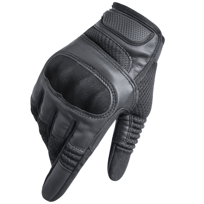 Outdoor full finger protective tactical gloves sports mountaineering non-slip fitness gloves touch screen motorcycle riding gloves men