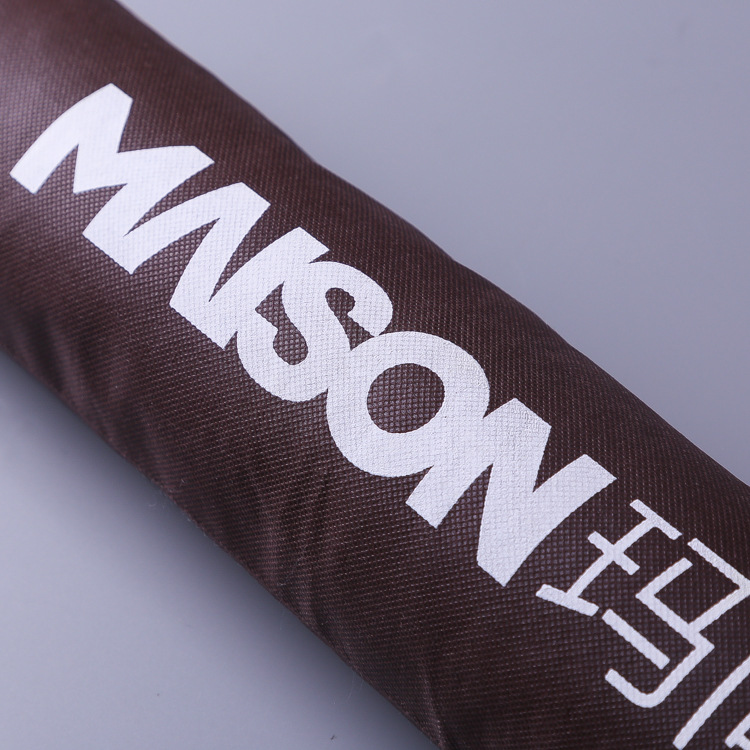 Non-woven fabric long drawstring bag mat carpet mat blanket polyester closing cloth bag hot pressing storage bag