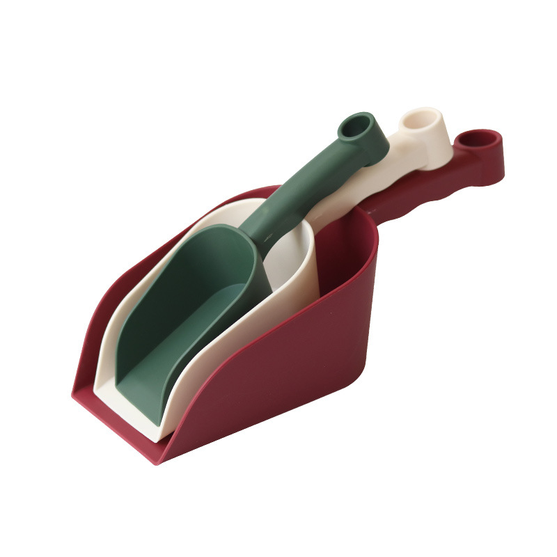 Gardening tools thickened plastic soil shovel household flower shovel soil shovel flower small shovel cat litter shovel