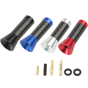 3.5cm carbon fiber car short antenna modified aluminum alloy antenna decorative antenna signal receiving antenna