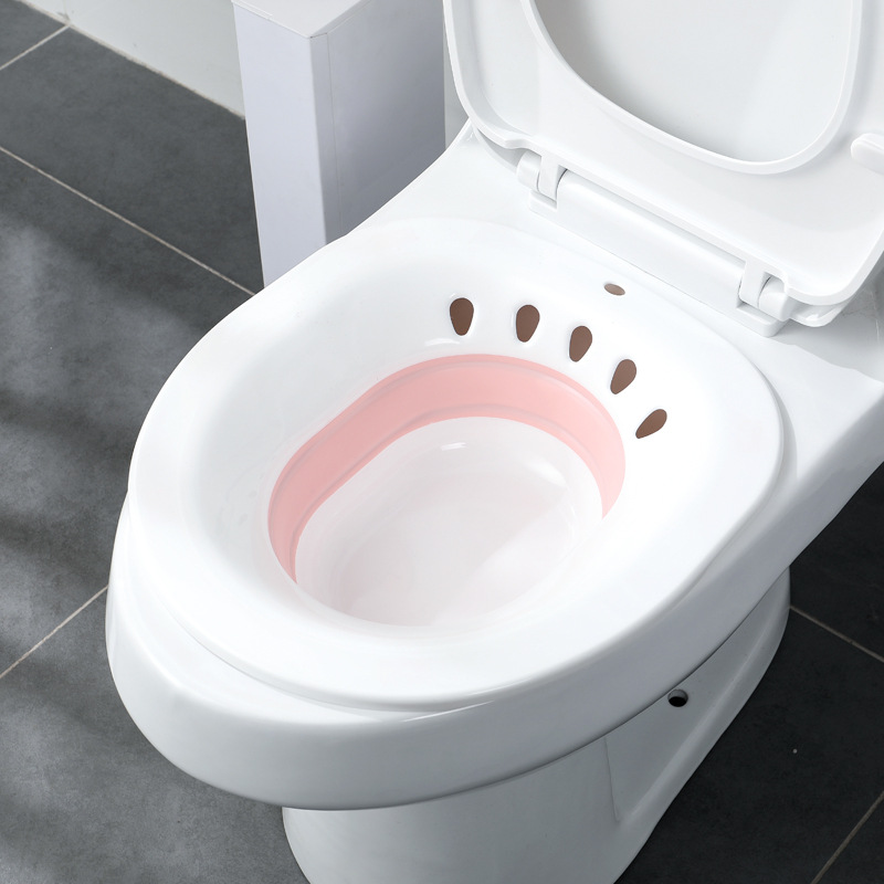 Folding bidet non-squatting body cleaning maternity women washing basin hemorrhoids basin washing buttocks anorectal postoperative nursing Basin