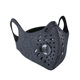Cycling mask men and women windproof dustproof bicycle equipment cold-proof warm mask half face running breathable activated carbon
