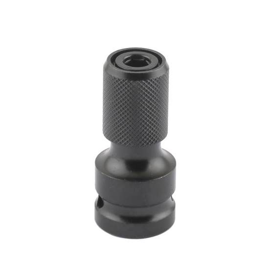Factory wholesale electric wrench adapter drill chuck accessories electric wrench adapter 1/2 turn 1/4 hexagon