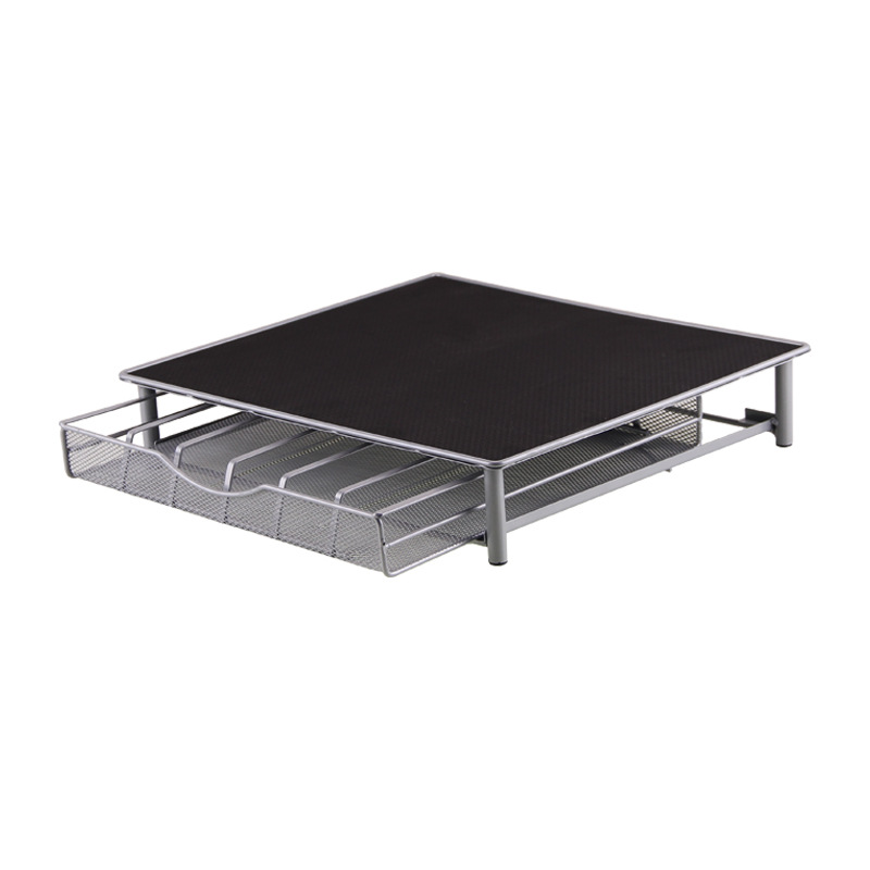 Fengyue factory wholesale creative drawer type multi-interest cool capsule storage box metal coffee rack coffee storage rack