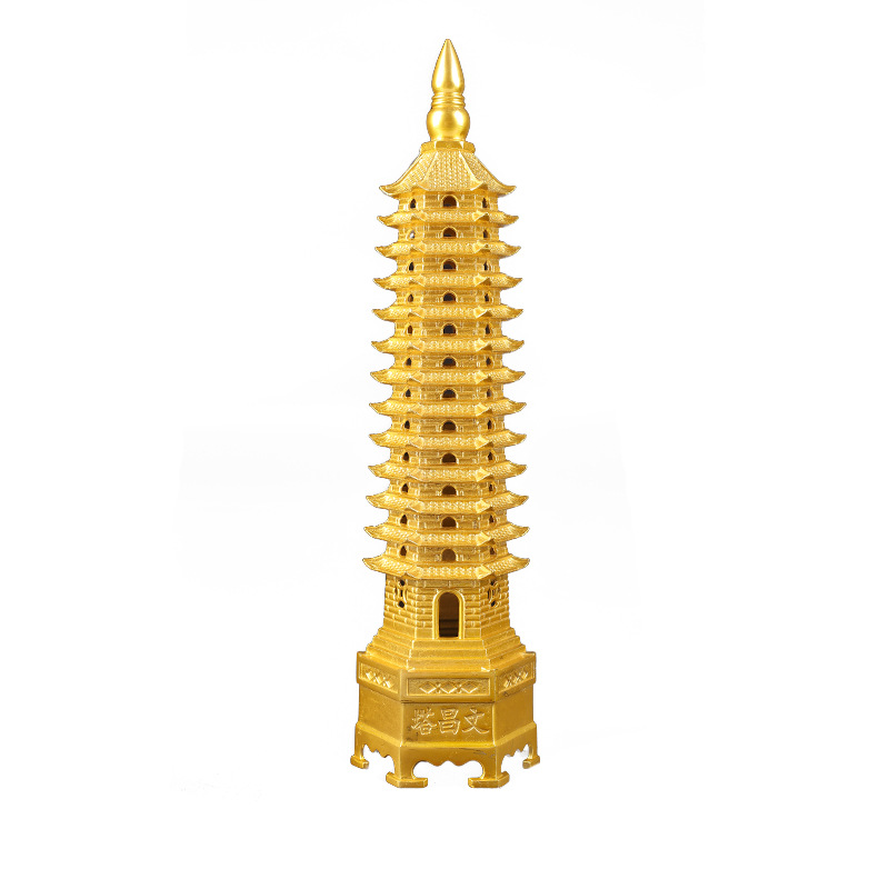 Wenchang Tower 13 layers of pure copper all copper 9 layers 9 layers 13 layers 7 layers 7 layers office desktop decoration ornaments wholesale