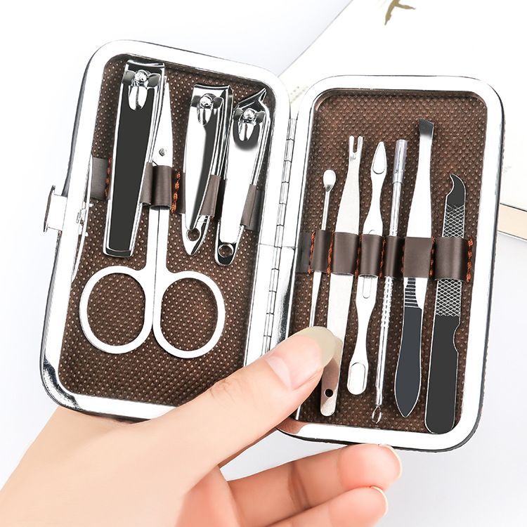 Nail Clippers 10-piece set manicure suit household multi-functional nail clippers manicure tools portable nail clippers suit