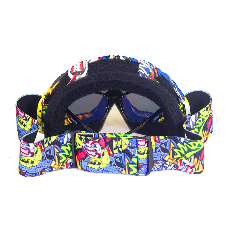 Factory direct supply downhill motocross helmet goggles ski glasses windbreak goggles for men and women outdoor
