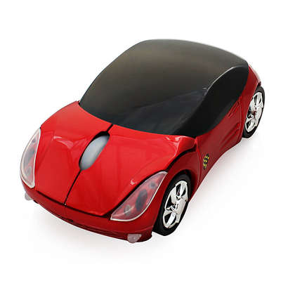 Factory wholesale wireless mouse, 3D car mouse Ferrari computer peripherals creative USB mouse