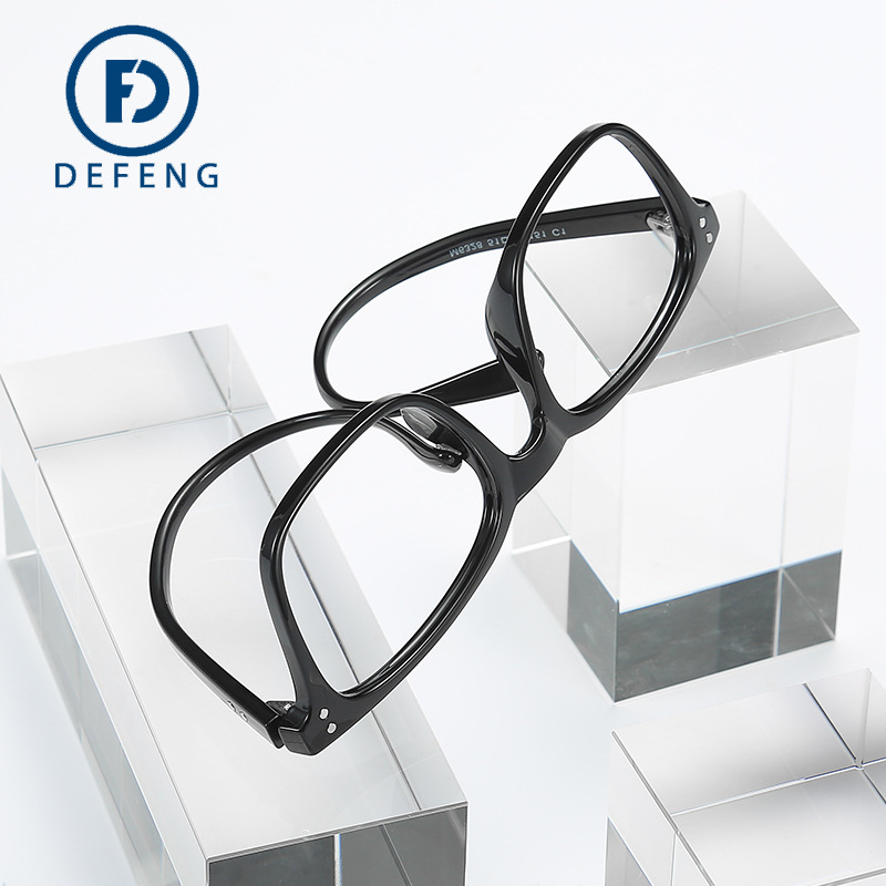 新款TR90眼镜近视眼镜架男女士方柳钉学生光学复古文艺跨境