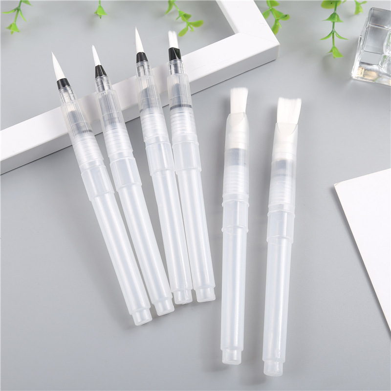 Water Storage Pen Water Writing Pen Water Color Pen Water Pen Hook Line Solid Pigment Watercolor Painting Pen Water Soluble Color Lead Brush