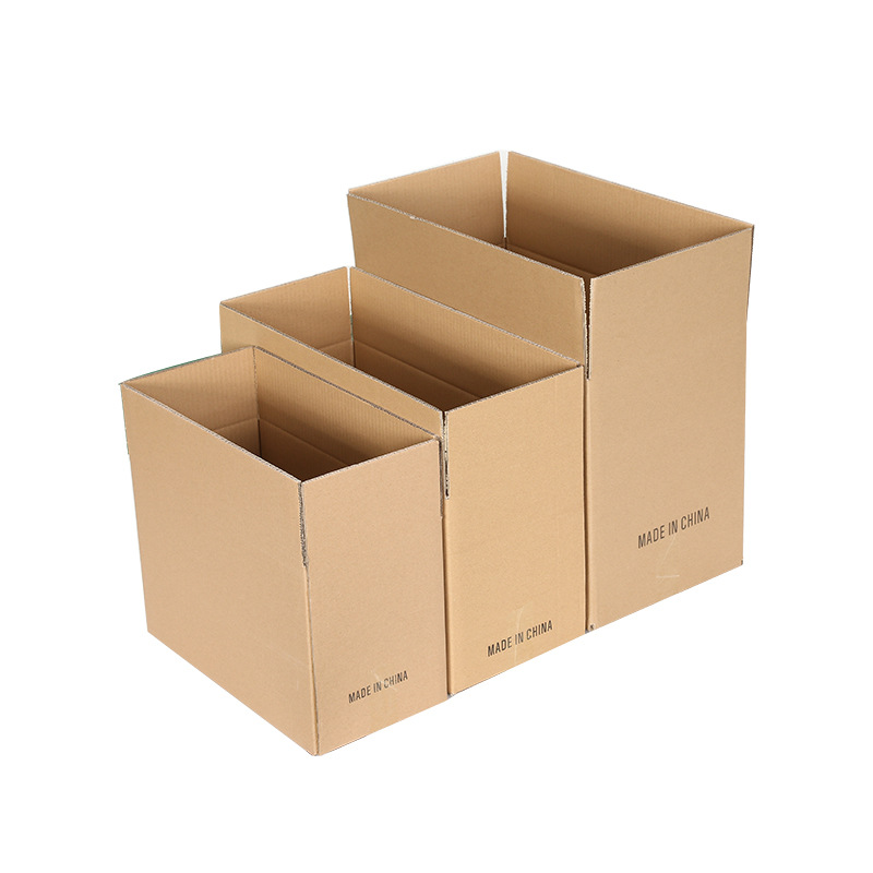 Five-layer super hard No. 1 No. 2 No. 3 carton in stock wholesale extra hard packing carton moving express logistics paper box