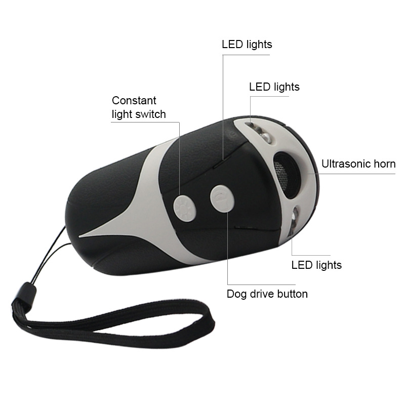 New Handheld Ultrasonic Cat and Dog Exhor Cross-border Foreign Trade Portable Exhor and Barking Dog Exhor