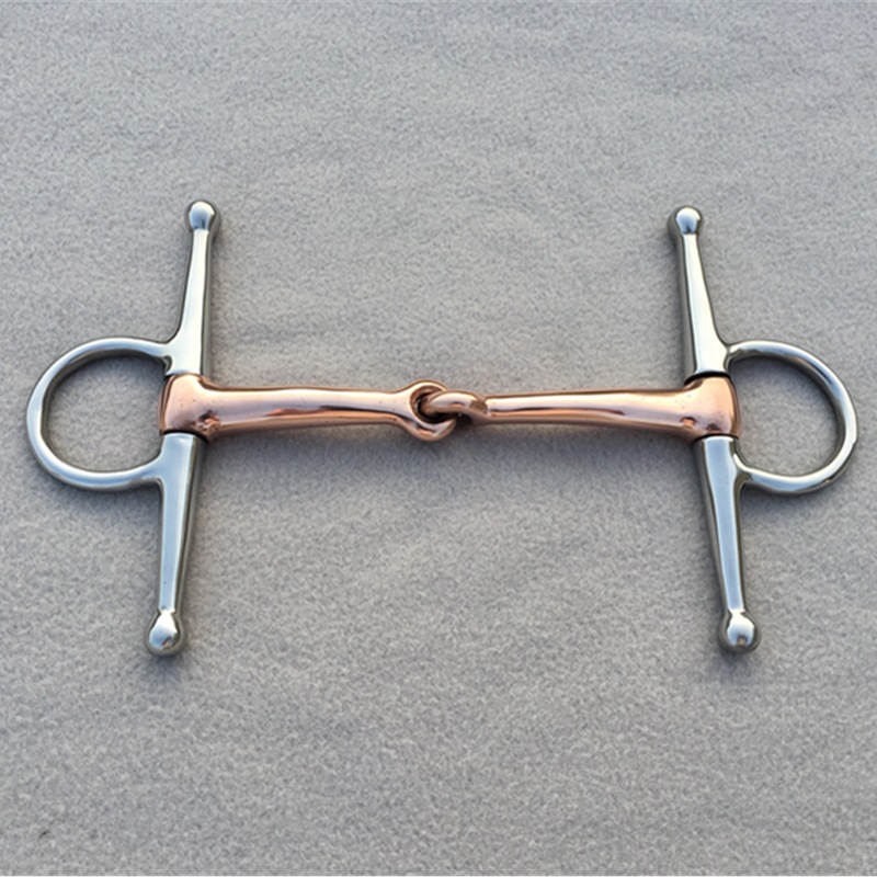 Cross-border supply H-type copper mouth horse grade harness copper grade iron horse chew pull horse mouth grade iron
