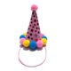 Pink Triangle Fur Ball Cap