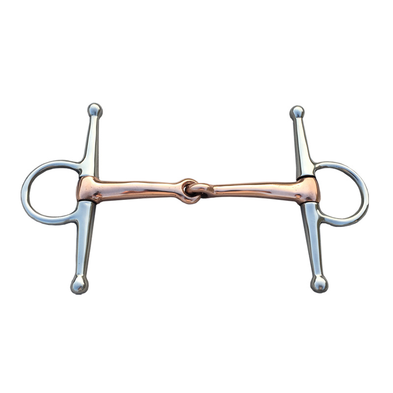 Cross-border supply H-type copper mouth horse grade harness copper grade iron horse chew pull horse mouth grade iron