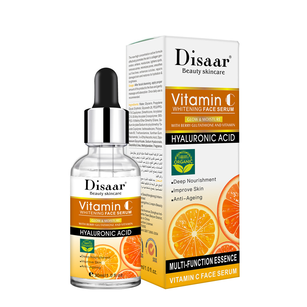 Disaar cross-border vitamin C facial liquid essence hydrating brightening vc essence liquid wholesale vc Serum