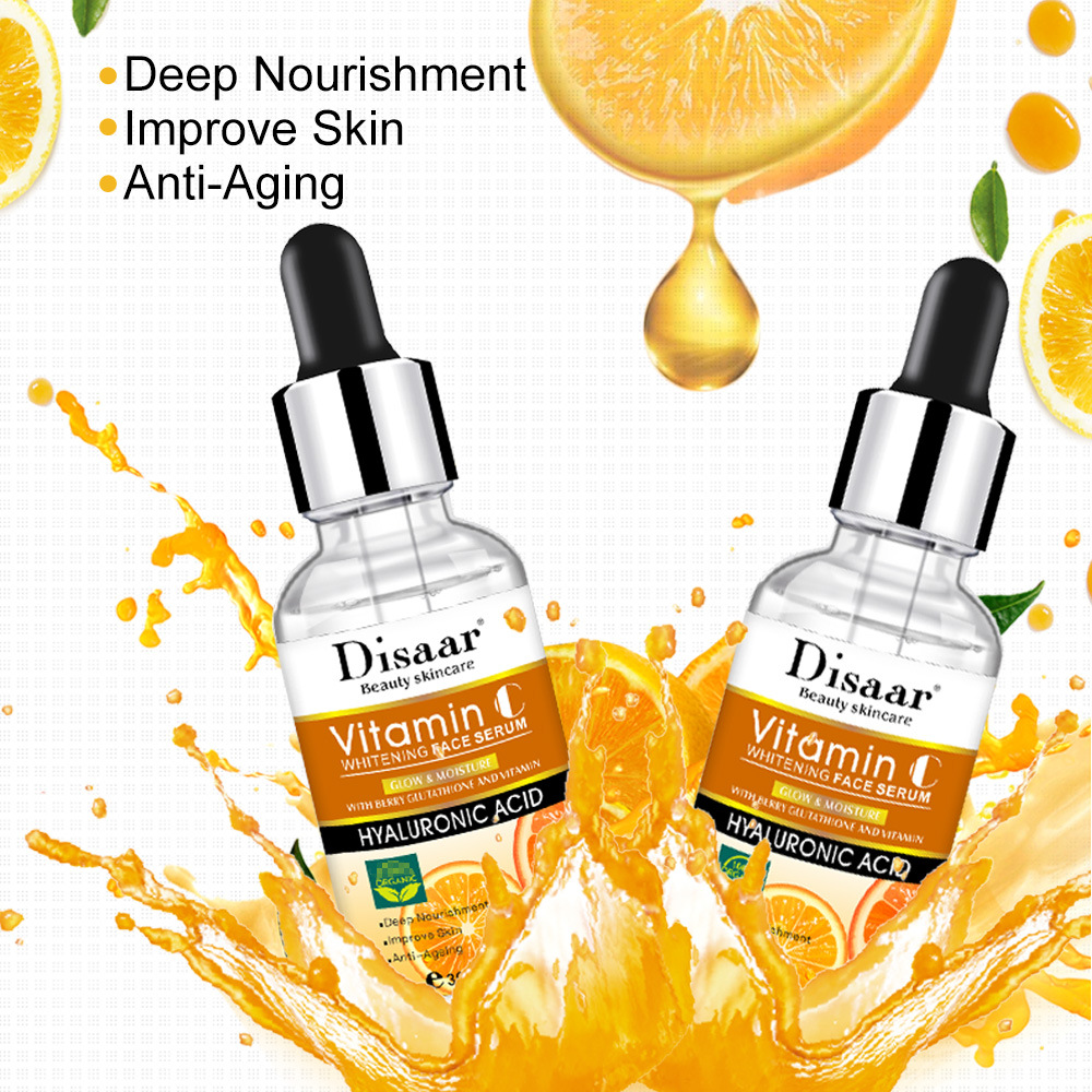 Disaar cross-border vitamin C facial liquid essence hydrating brightening vc essence liquid wholesale vc Serum