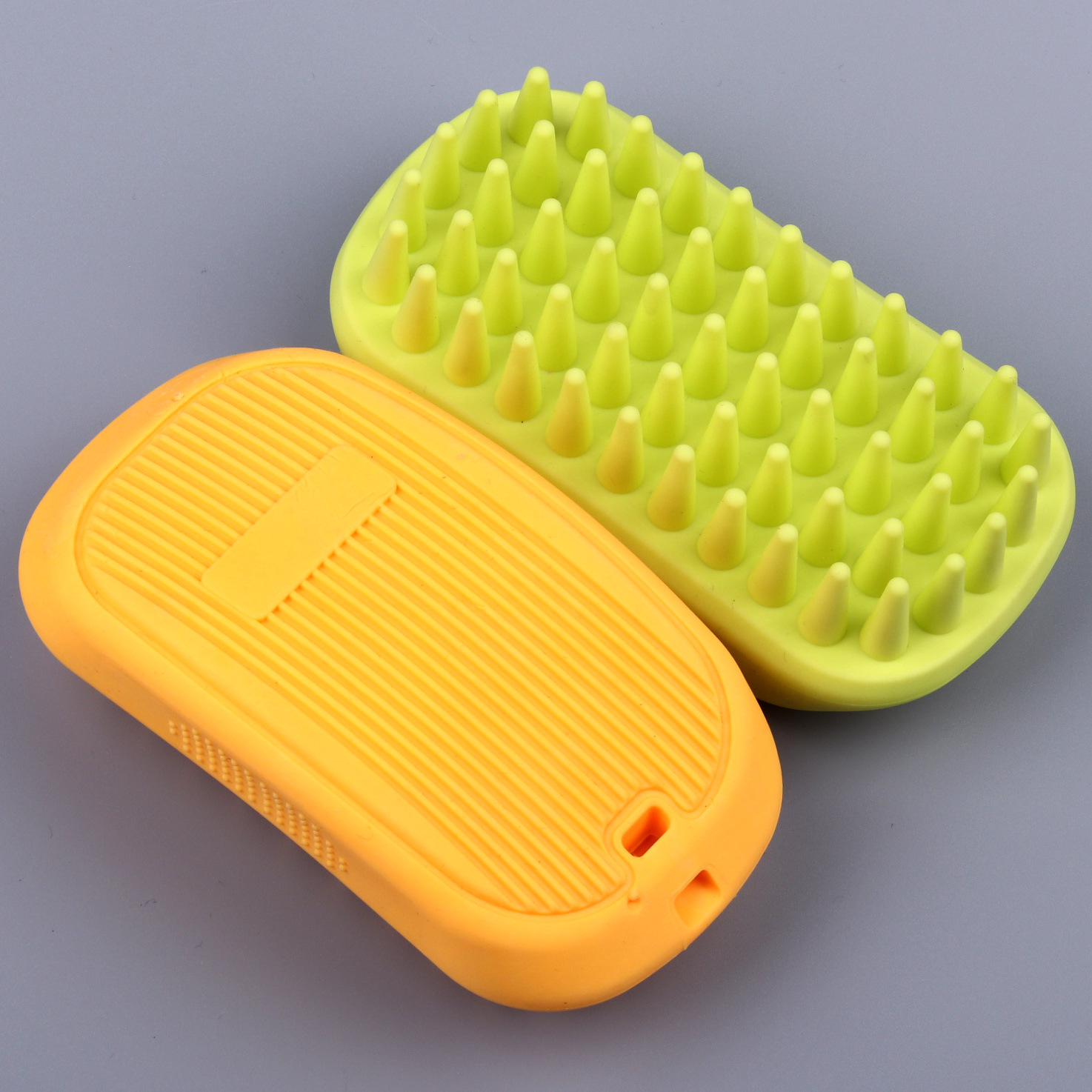 Factory Wholesale Pet Products Bath Massage Brush Cat Dog Bathing to Floating Hair Brush tpr Cross Border