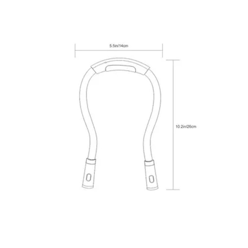 USB 充電ネックレスランプ読書ハグランプロゴ印刷をサポート研究用のファッショナブルな目の保護デスク|undefined