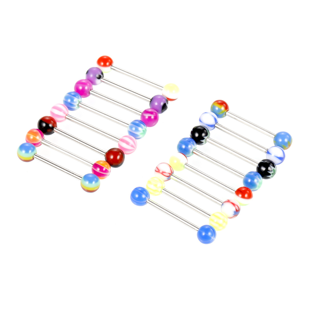 Europe and the United States popular acrylic tongue nail nail Amazon best-selling puncture jewelry cross-border for manufacturers spot wholesale