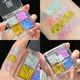 DIKALU four-color sequins eye shadow cream Chinese cosmetics shiny glitter powder pearlescent 4-color eye shadow plate stage makeup