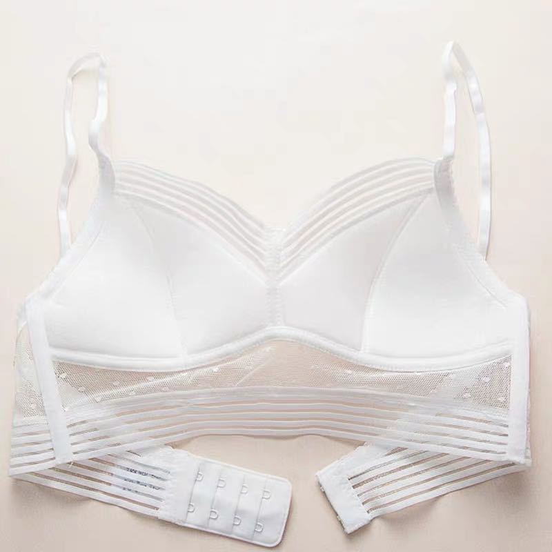 【美背下着】スチールリングなしセクシー大露背美背u型夏のワンピース超薄フレンチブラジャー|undefined