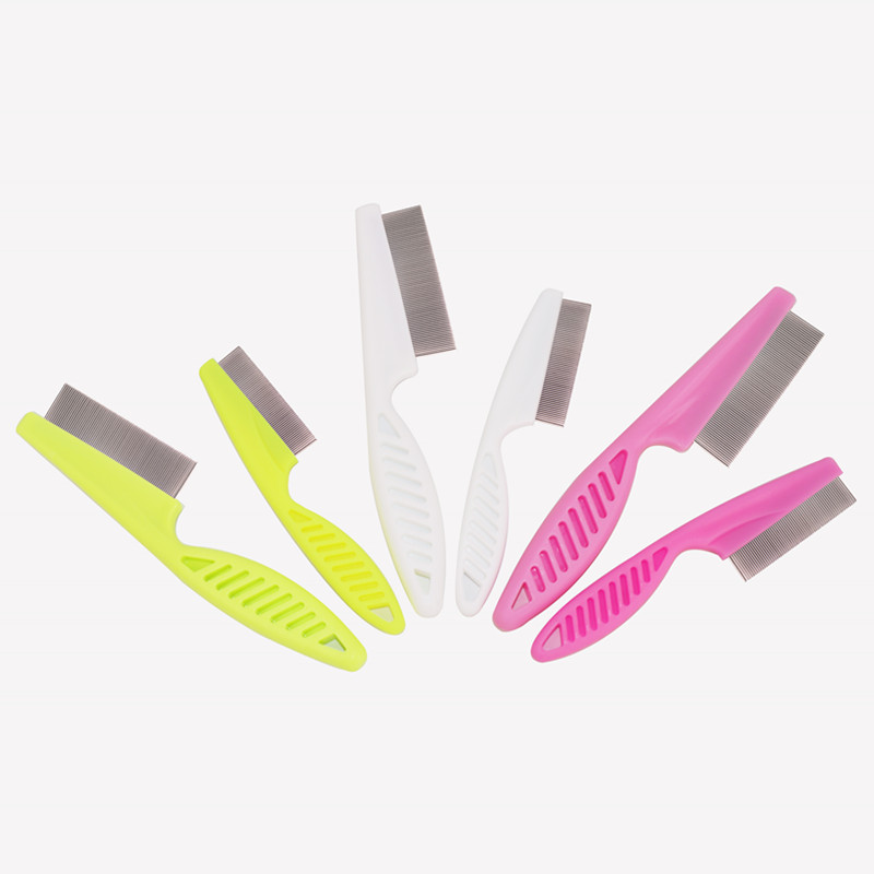 Cat dog flea comb mouth hair comb dense tooth comb eye cleaning face floating hair needle comb pet supplies