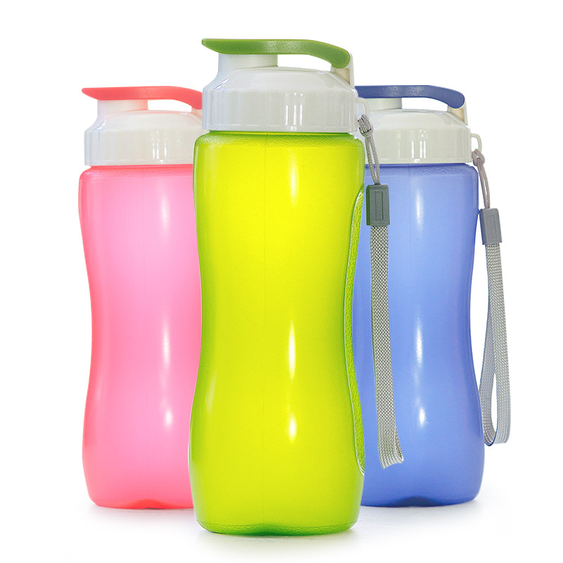 Portable Plastic Cup 350ml Outdoor Fitness Kettle 500ml Military Training Student Cup Large Capacity